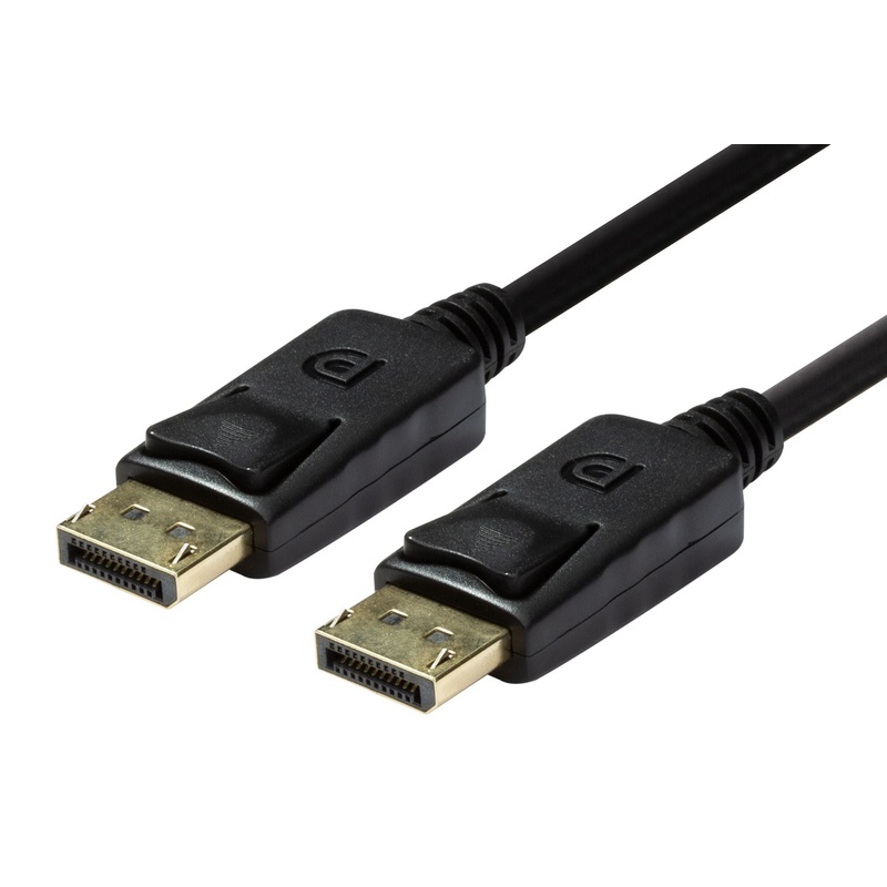 DYNAMIX 5m DisplayPort v1.2 Cable with Gold Shell Connectors DDC Compliant. 4K60hz