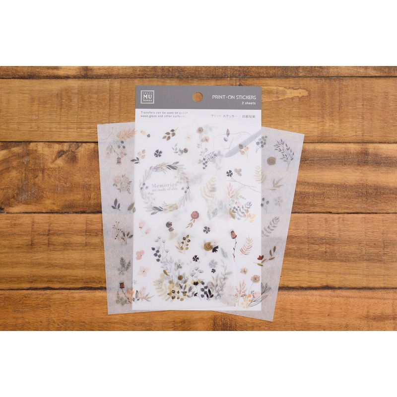 MU Print-On Stickers – #202