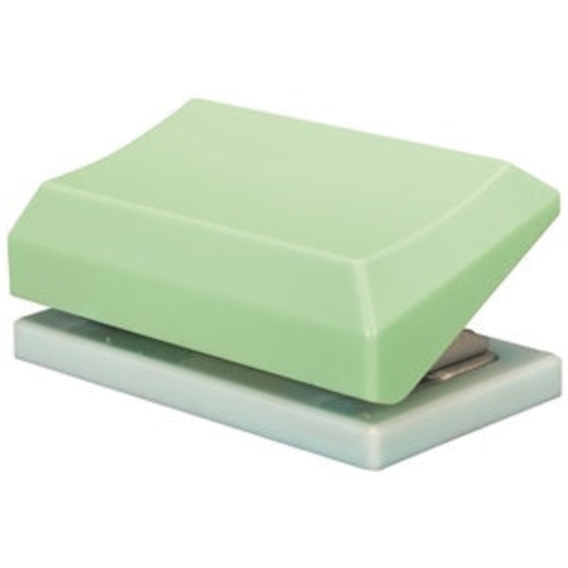 Dixon Hole Punch Pastel Mint Green Baby Blue and pink