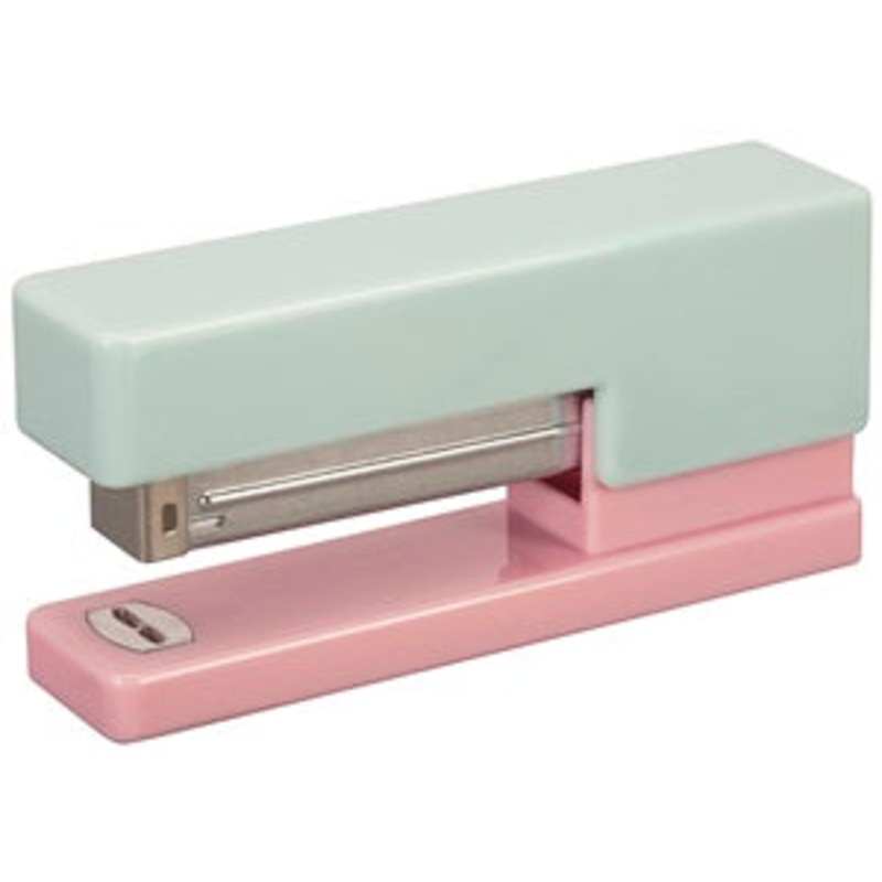 Dixon Pastel Stapler in Baby Blue/Piglet Pink and Mint Green/ Baby Blue