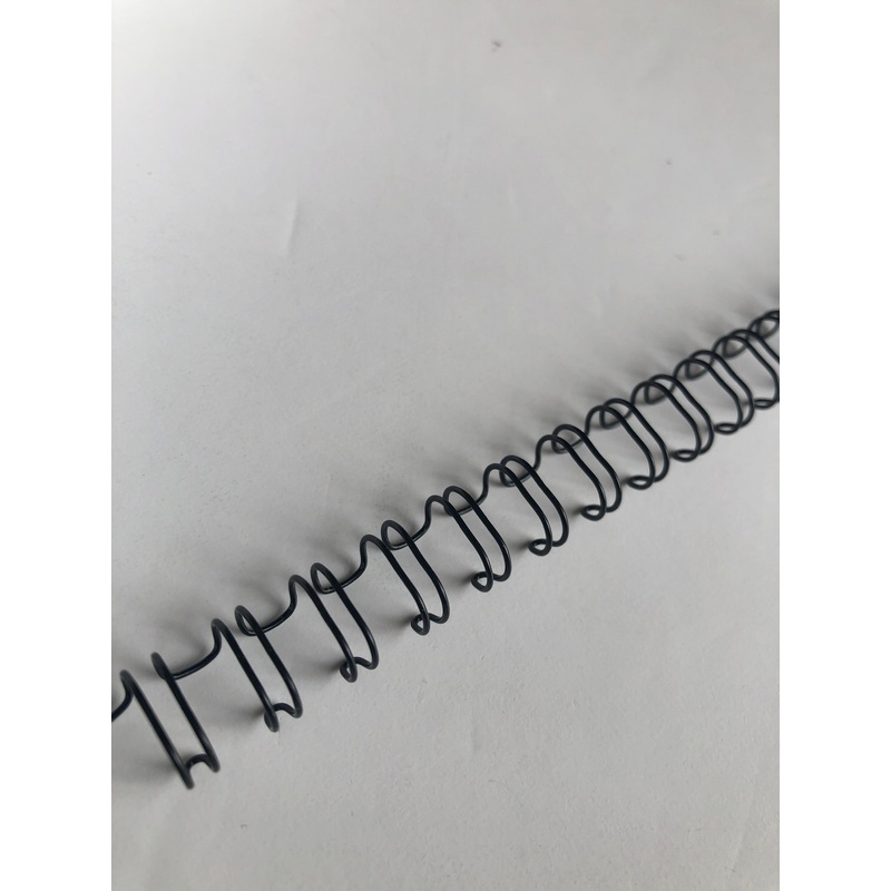 Fellowes Wire Bindings – 6mm Black A4/34 Loop (100 Pack)