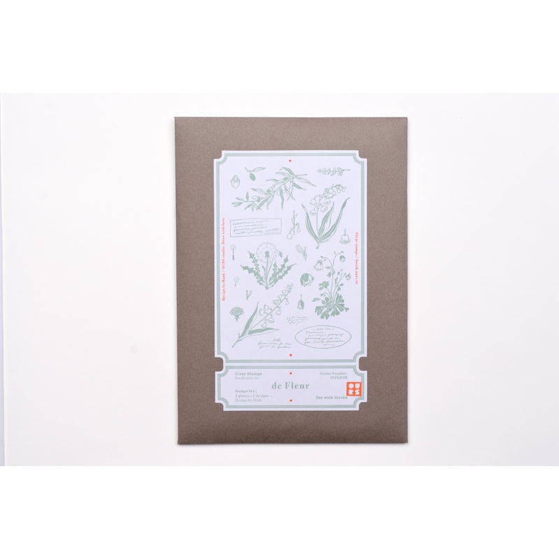 OURS x Hank – de Fleur Clear Stamps