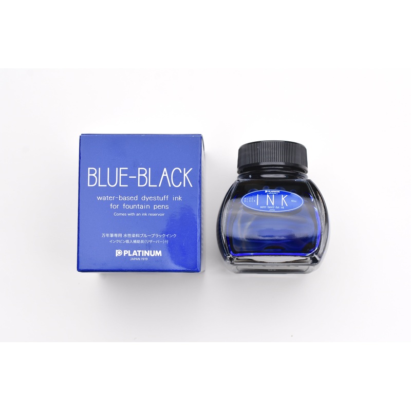 Platinum Blue Black Ink – 60 ml Bottle
