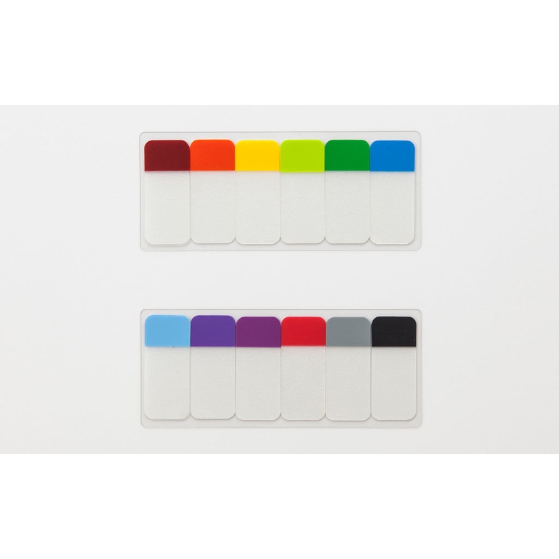 Stalogy Short Sticky Notes – 6 colors