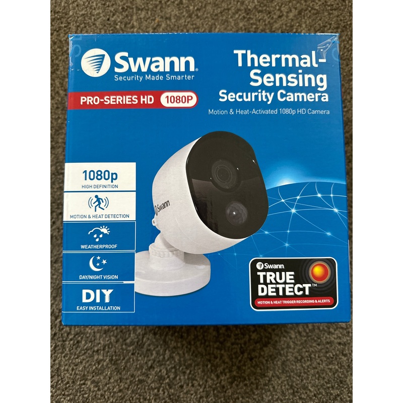 Swann thermal sensing security camera(Motion & heat activated 1080p HD camera).