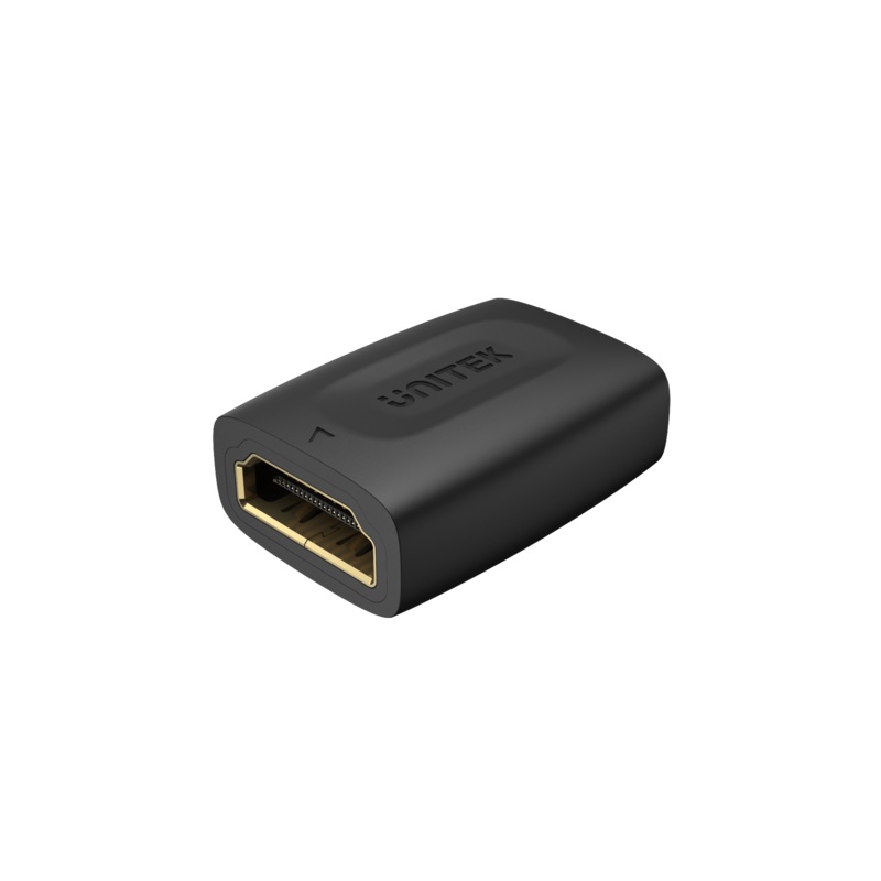 UNITEK 4K HDMI Female to Female Coupler with Gold-Plated connectors Supports 4K@60Hz UHD & HDR. HDMI 2.0. Supports HDMI Signals from TV Box, TV Stick, Game Console PC, Laptop to HDTV, Monitor, & More