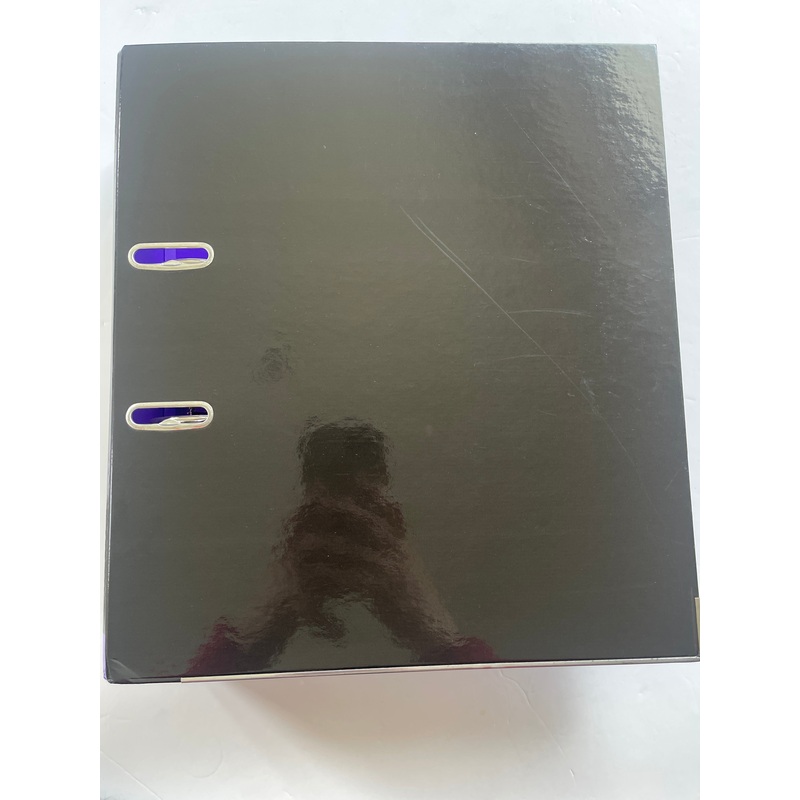 Vivid Black Lever Arch A4