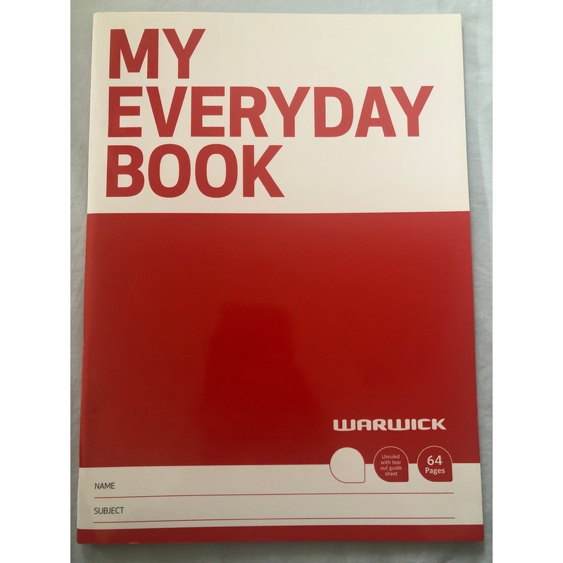 Warwick My Everyday Book (64 Pages)