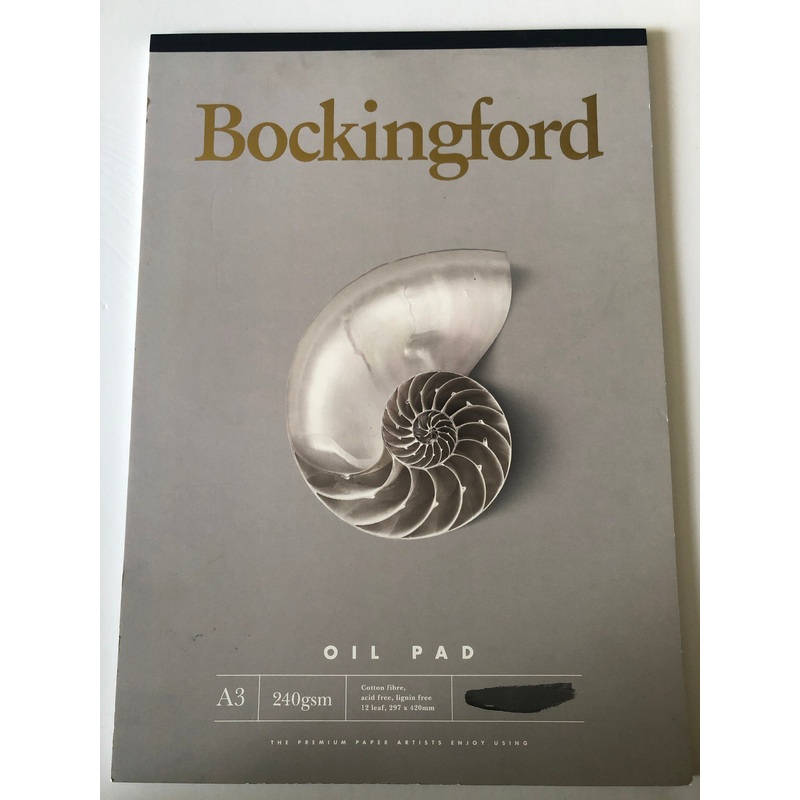 Bockingford A3 Oil Pad