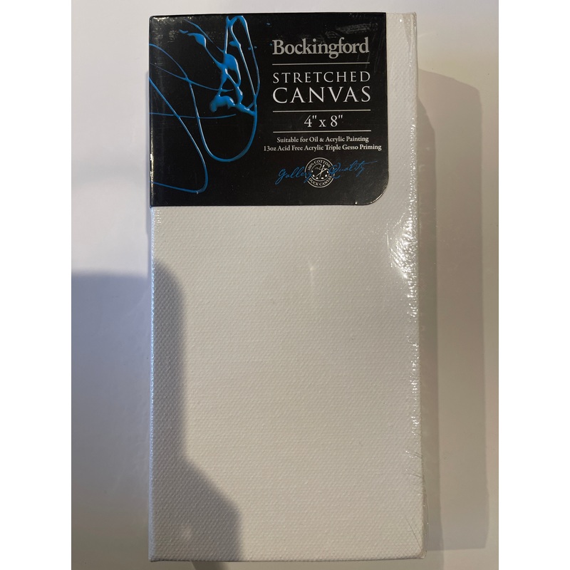 Bockingford Stretched Canvas (4″ x 8″)