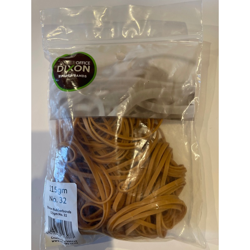 Dixon Rubber bands 115gm No. 32