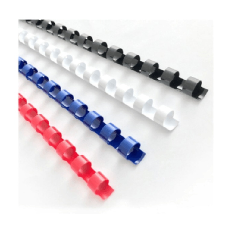 Fellowes Plastic Binding Combs 14mm Black Pack 100 , bind size A4 /21 hole.