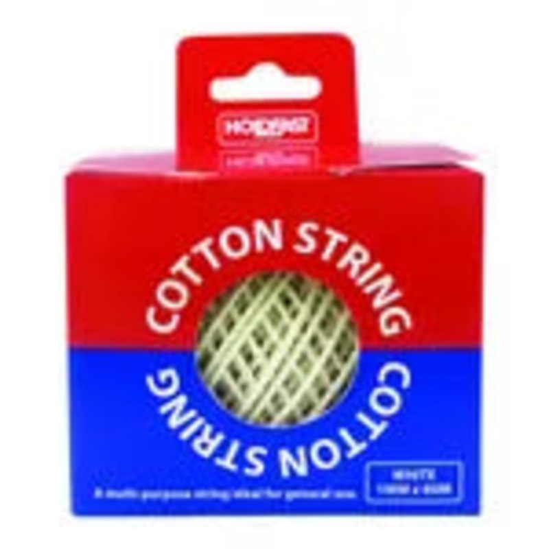 HOLDFAST STRING 1MM X 60M COTTON WHITE