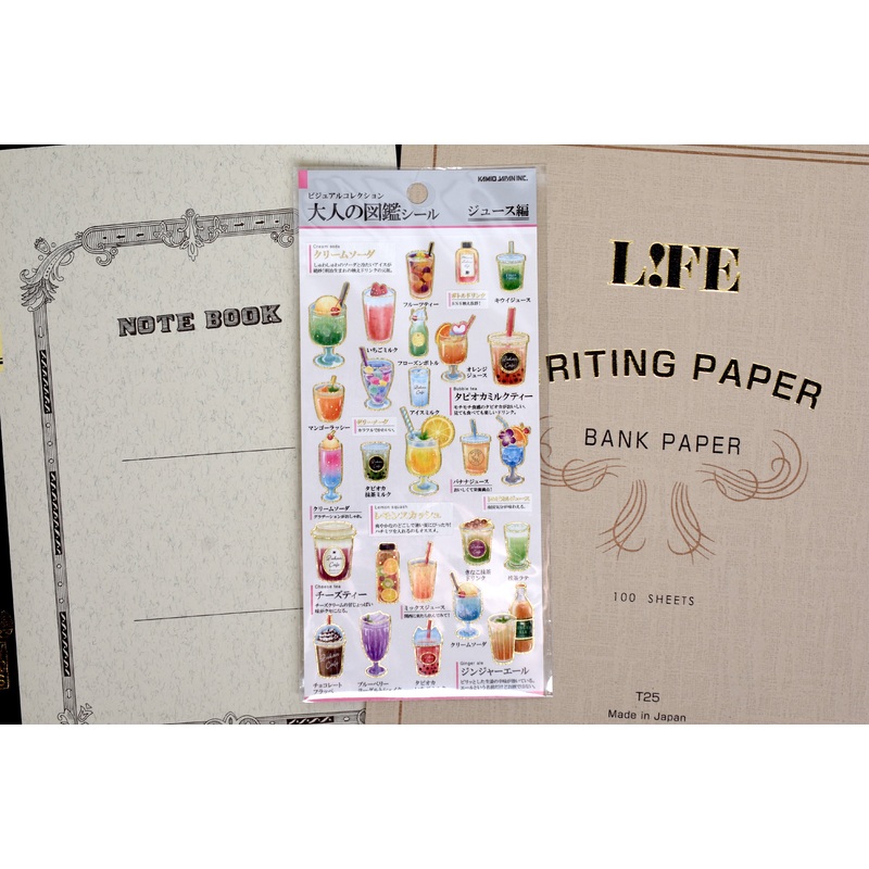 Illustrated Picture Book Stickers – Juice