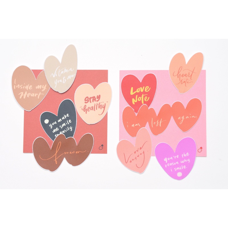 Mr. Eggplants – I Heart You Sticker Pack
