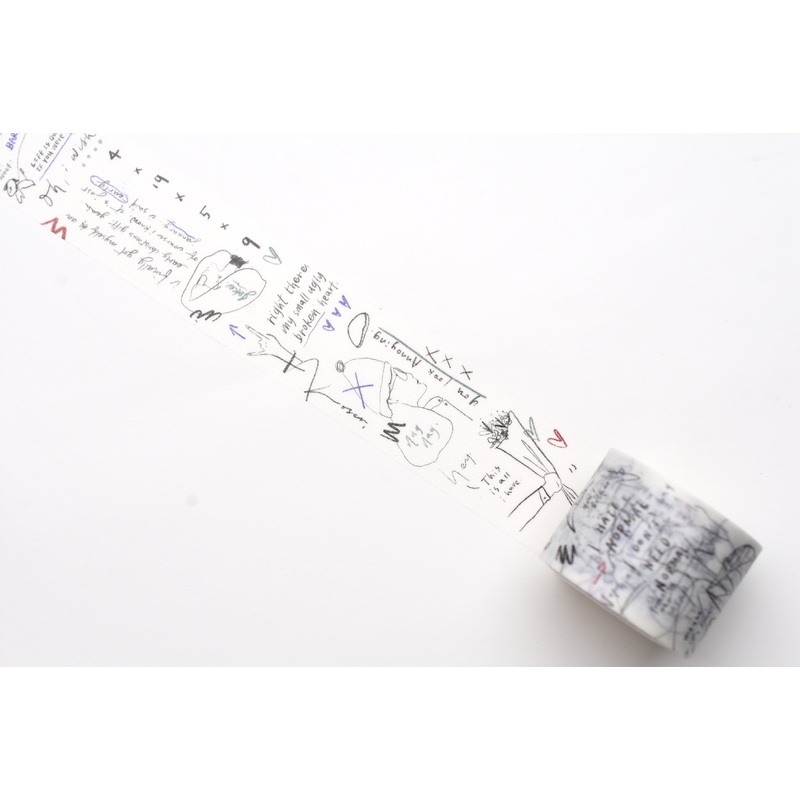 Mr. Eggplants Washi Tape – Anxiety