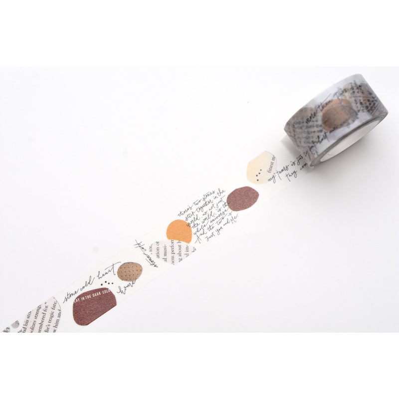 Mr. Eggplants Washi Tape – Cobble Stone