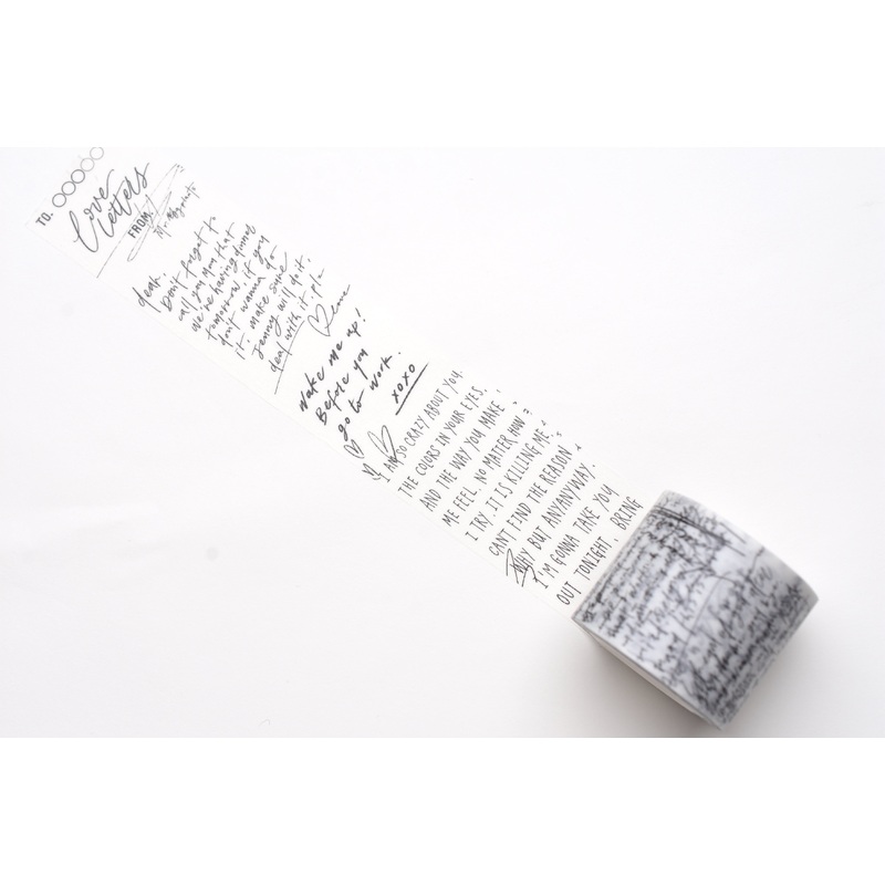 Mr. Eggplants Washi Tape – Love Letters