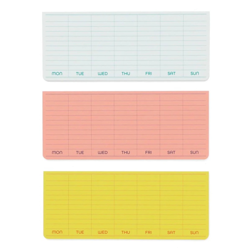 Penco Sticky Memo Pad – Weekly