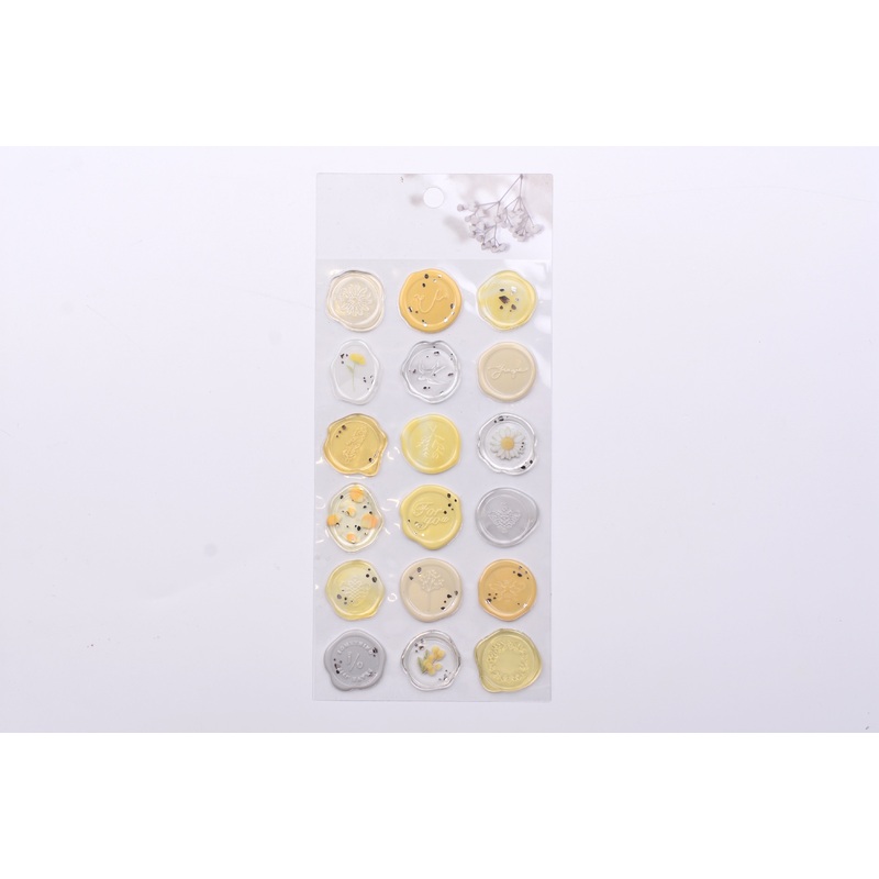 Sealing Dear Clear Sticker – Ivory