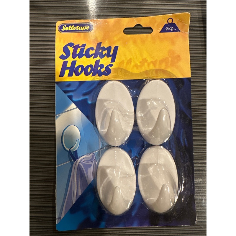 Sellotape Sticky Hooks