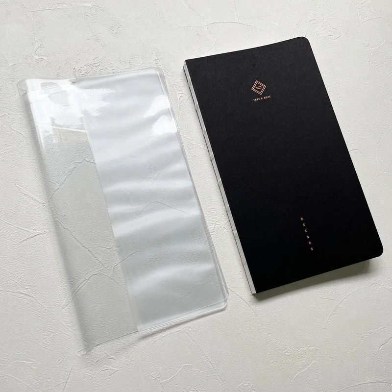 Take A Note – Record Transparent PVC Cover