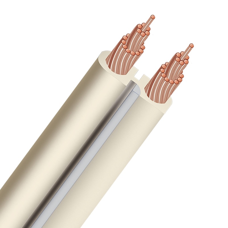 AUDIOQUEST G2 100M 2 core speaker cable spool. 16AWG. Jacket – off white PVC   7-10 Day Lead Time