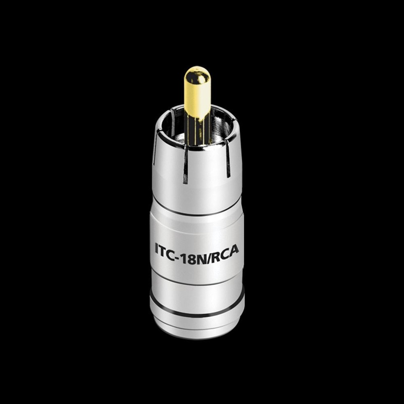 AUDIOQUEST ITC Connectors – 18 AWG – RCA – Nickel (50 Pack) 68-010-04    7-10 Day Lead Time