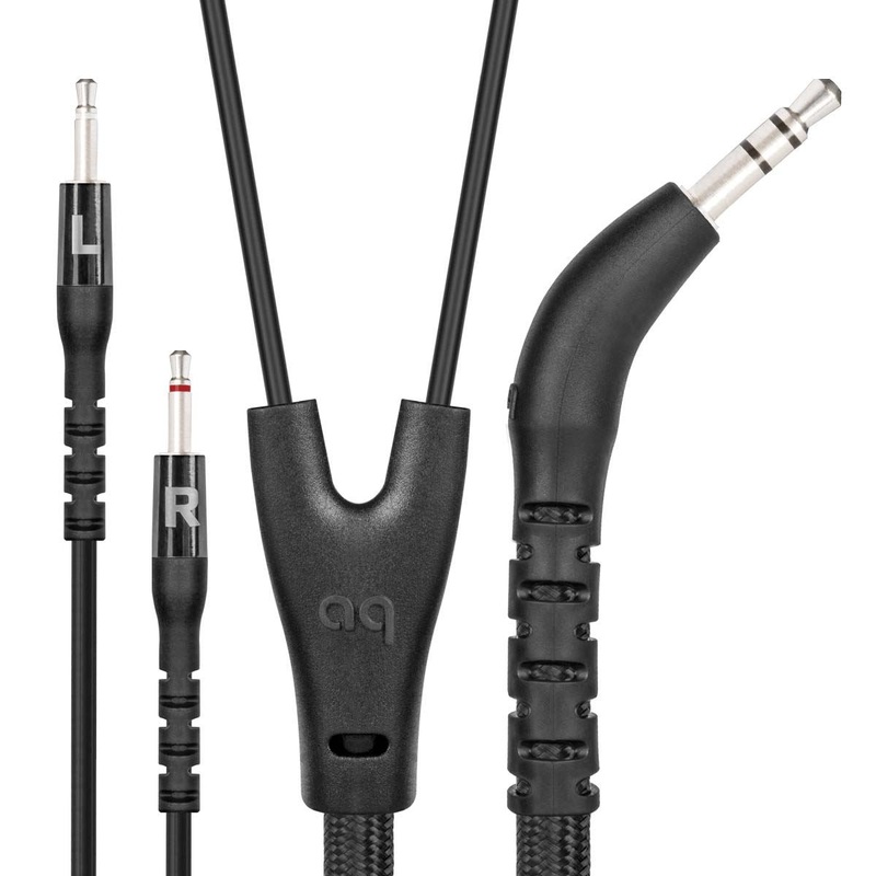 AUDIOQUEST NightHawk Headphone Cable Balanced Dual 3-pin XLR to Dual 2.5mm – 2.0m