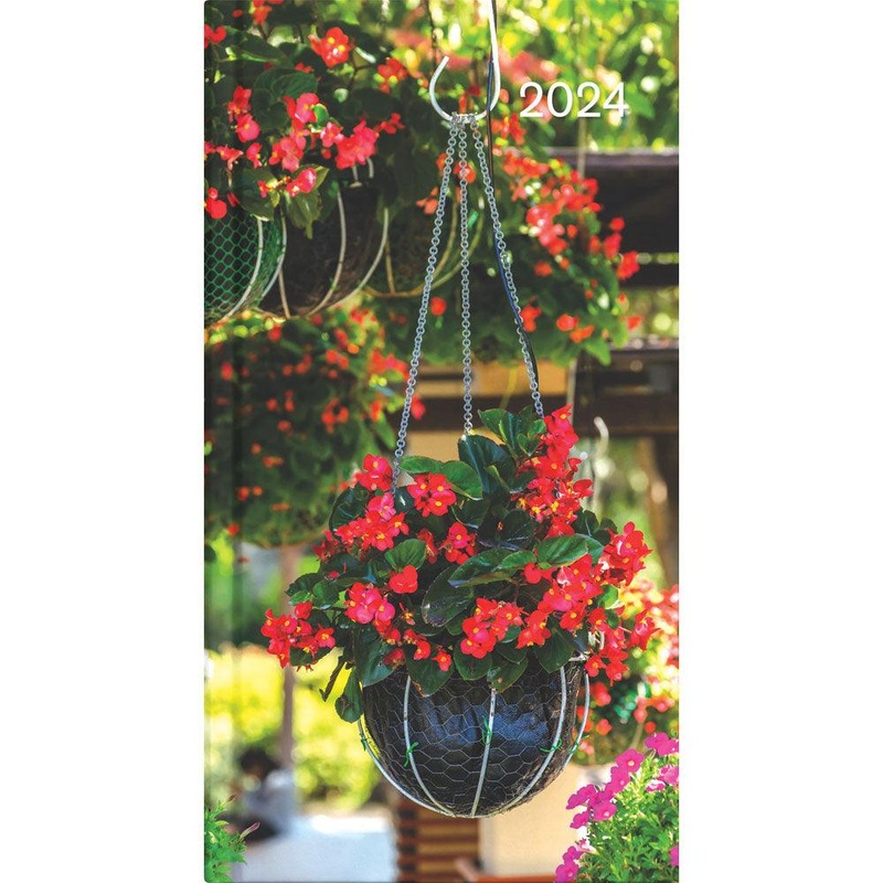 Collins Diary CW7 Notes Floral Even Year