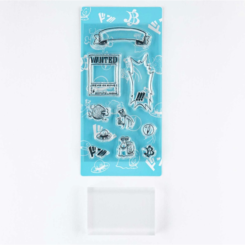 Hobonichi x ONE PIECE Magazine: Versatile Clear Stamps