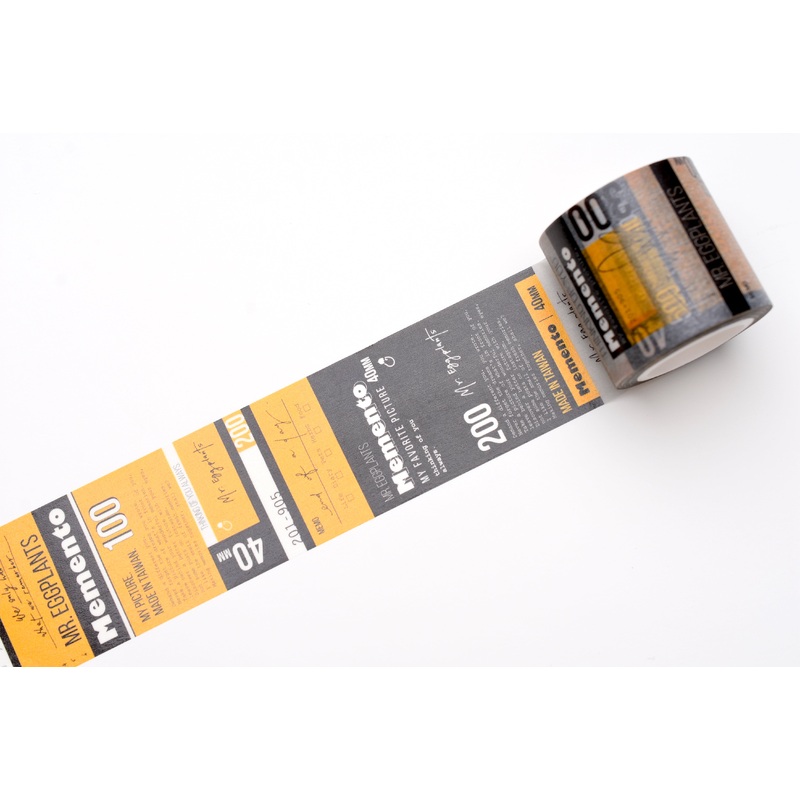 Mr. Eggplants Washi Tape – Memento