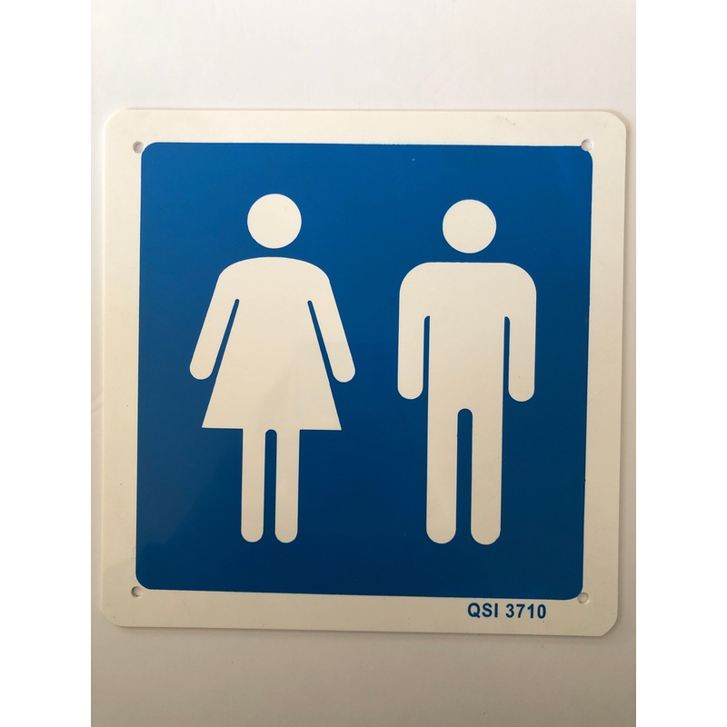 Unisex Restroom Sign
