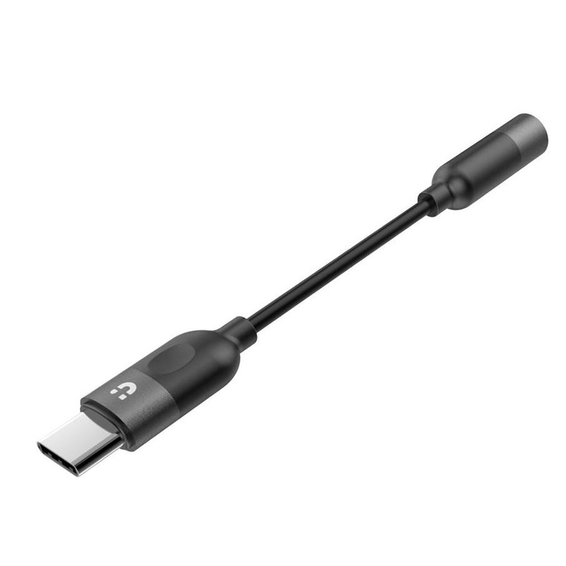 UNITEK USB-C to 3.5mm AUX Headphone Jack Adapter. Digital to Analog Converter. Supports Music & Calls. Play Audio from your USB-C Smartphone, Tablet, or Heaphones. 110mm Cable Length. Black Colour.