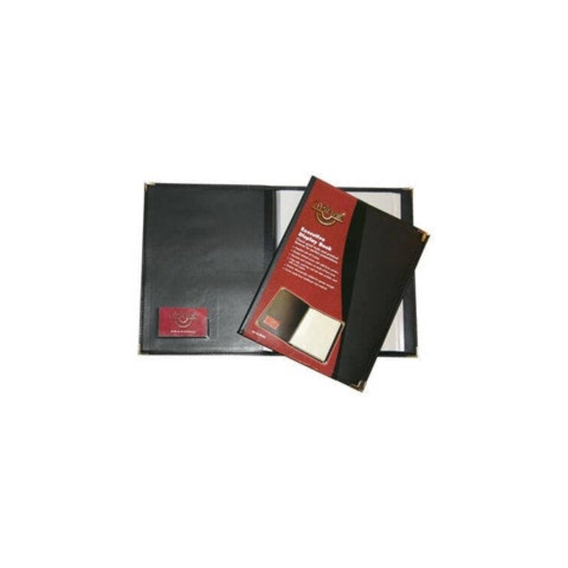 Waterville Executive Display Book A4 (Black) – 20 Pockets