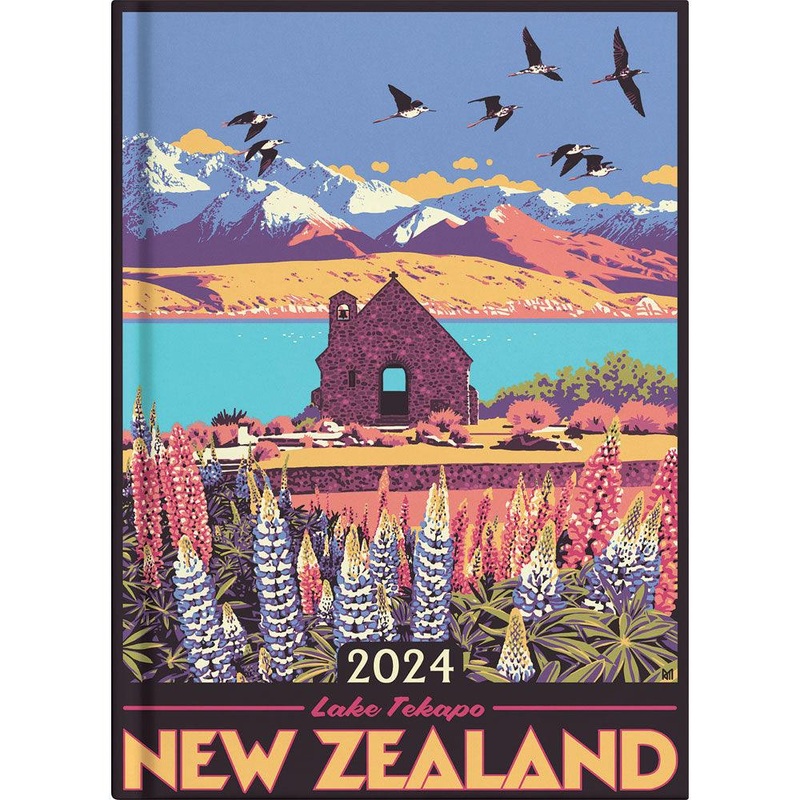 Collins A53 Kiwi Country Week to View Diary Even Year