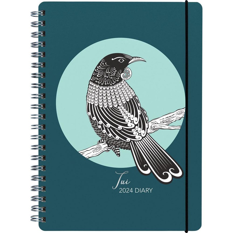 Collins Diary A51 Wiro New Zealand Birds Tui Even Year