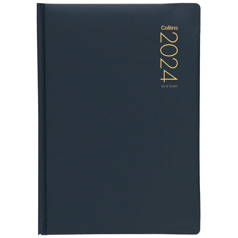 Collins Diary A51E Navy Even Year