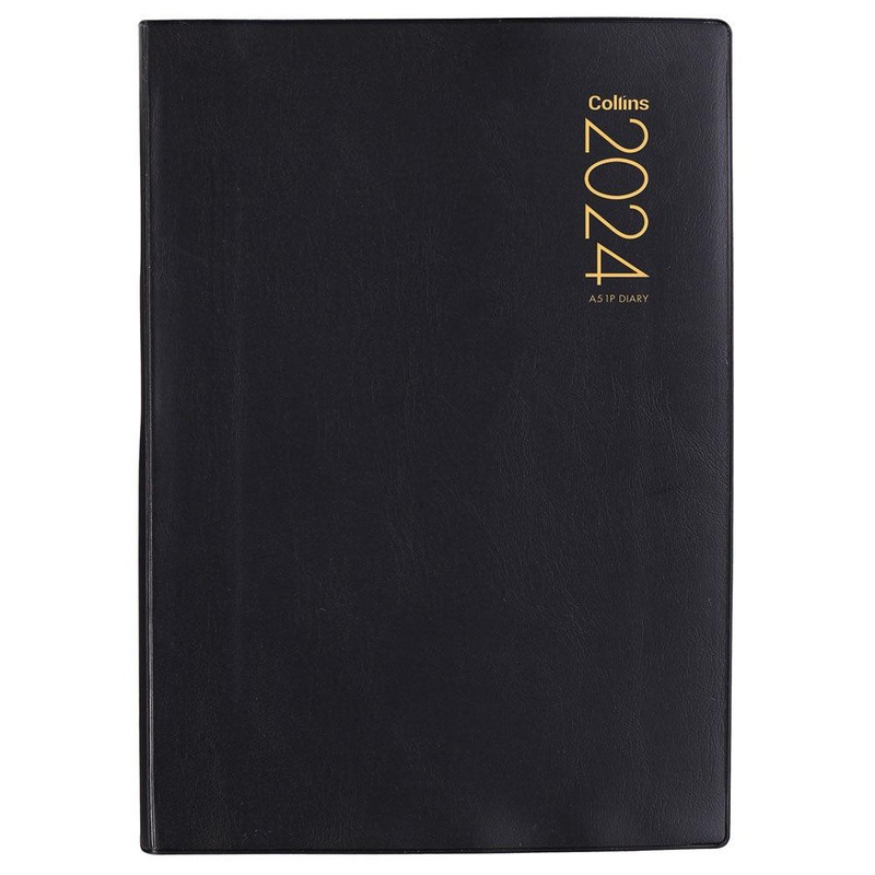 Collins Diary A51P Black Even Year