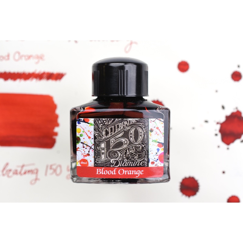Diamine Fountain Pen Ink – 150th Anniversary Series – Blood Orange