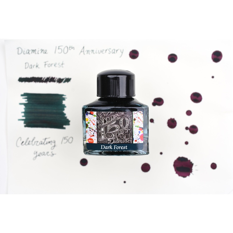 Diamine Fountain Pen Ink – 150th Anniversary Series – Dark Forest