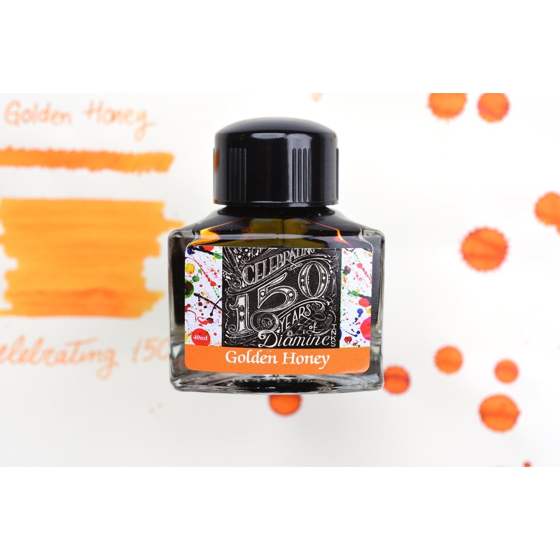 Diamine Fountain Pen Ink – 150th Anniversary Series – Golden Honey