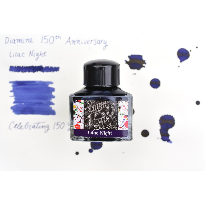 Diamine Fountain Pen Ink – 150th Anniversary Series – Lilac Night