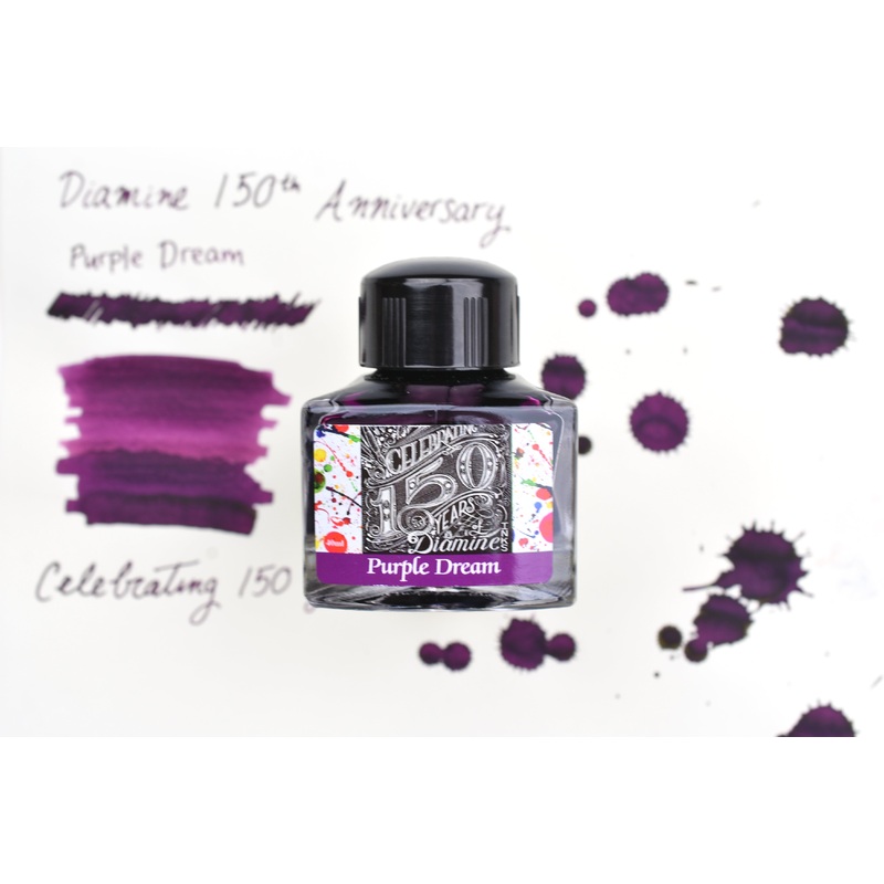 Diamine Fountain Pen Ink – 150th Anniversary Series – Purple Dream