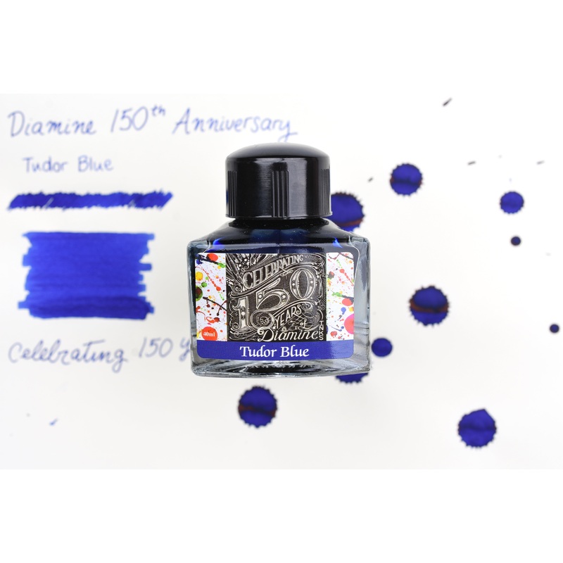 Diamine Fountain Pen Ink – 150th Anniversary Series – Tudor Blue
