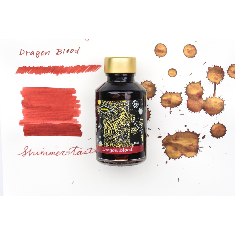 Diamine Shimmer Ink – Dragon Blood – 50mL