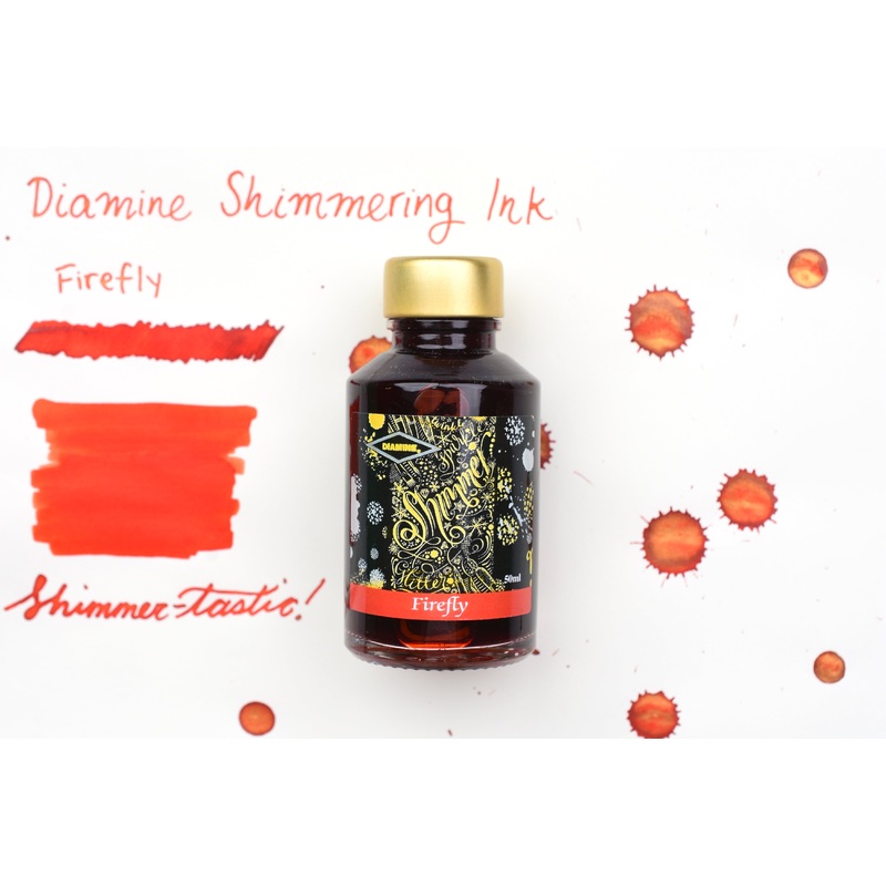 Diamine Shimmer Ink – Firefly – 50mL