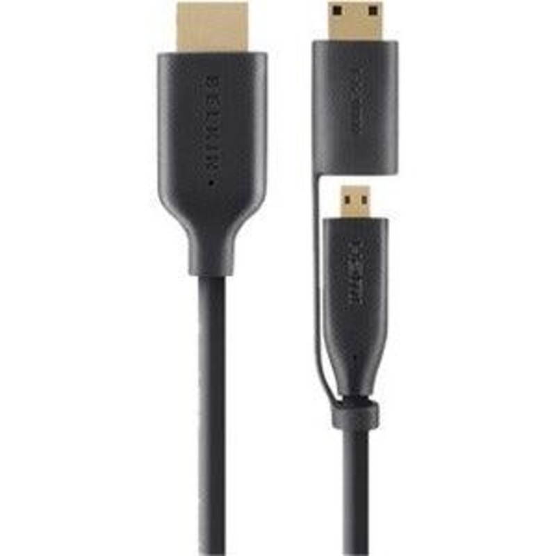 Essntl HiSpd Mcro HDMI Cbl w/Mini Adptr