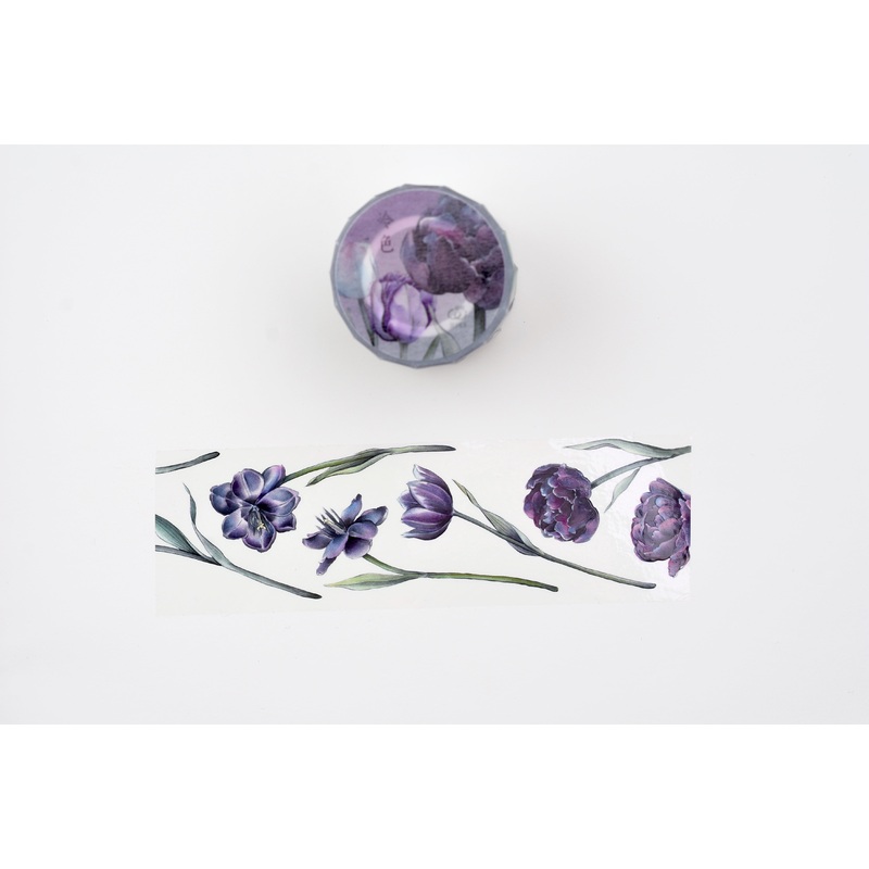 Loi Design Clear PET Tape – Cool Color Tulip