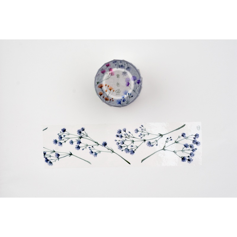 Loi Design Clear PET Tape – Gypsophila